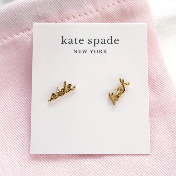 Kate Spade Say Yes Sidekick Stud Earrings - Picture 4 of 5